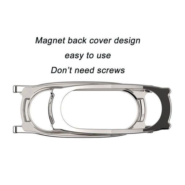 Mijobs Stainless Steel Metal Watch Band for Xiaomi Mi Band 2, Host not Included (Gold) - Image 7