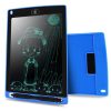 Portable 8.5 inch LCD Writing Tablet Drawing Graffiti Electronic Handwriting Pad Message Graphics Board Draft Paper with Writing Pen (Blue)