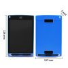 Portable 8.5 inch LCD Writing Tablet Drawing Graffiti Electronic Handwriting Pad Message Graphics Board Draft Paper with Writing Pen (Blue) - Image 6