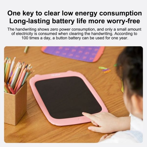Original Xiaomi Youpin Wicue 11 inch Transparent Colorful LCD Handwriting Board (Pink) - Image 12