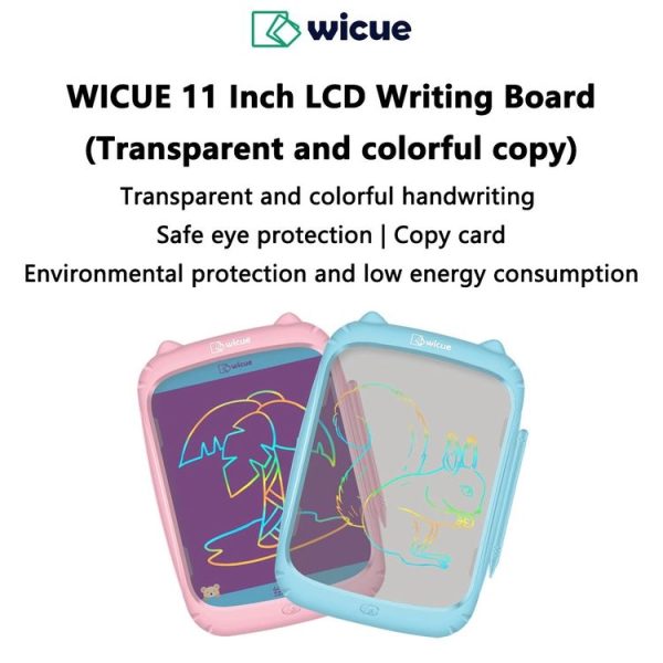 Original Xiaomi Youpin Wicue 11 inch Transparent Colorful LCD Handwriting Board (Pink) - Image 6