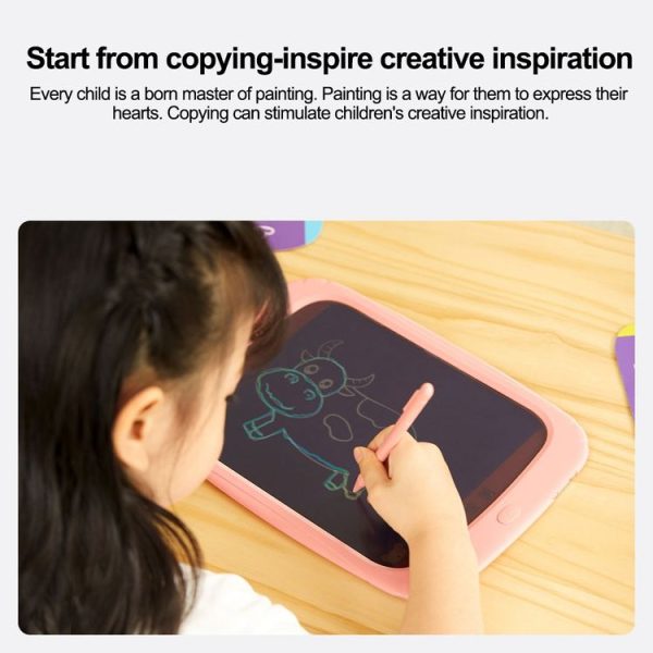 Original Xiaomi Youpin Wicue 11 inch Transparent Colorful LCD Handwriting Board (Pink) - Image 8