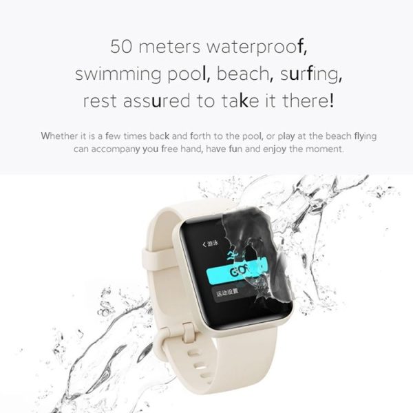 Original Xiaomi Redmi Watch 1.4 inch High-definition Screen 5 ATM Waterproof, Support Sleep Monitor / Heart Rate Monitor / Payment (Black) - Image 12
