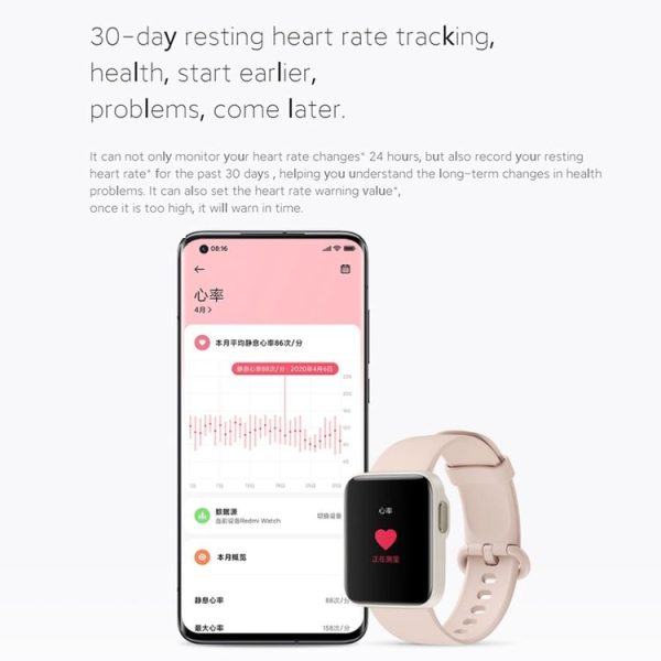 Original Xiaomi Redmi Watch 1.4 inch High-definition Screen 5 ATM Waterproof, Support Sleep Monitor / Heart Rate Monitor / Payment (Black) - Image 13