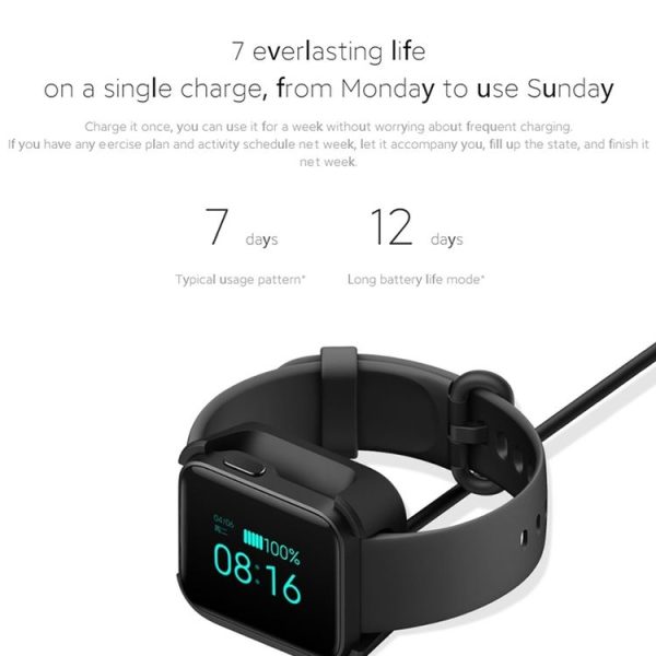 Original Xiaomi Redmi Watch 1.4 inch High-definition Screen 5 ATM Waterproof, Support Sleep Monitor / Heart Rate Monitor / Payment (Black) - Image 15