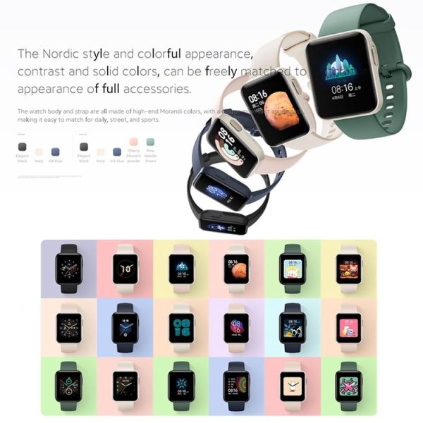 Original Xiaomi Redmi Watch 1.4 inch High-definition Screen 5 ATM Waterproof, Support Sleep Monitor / Heart Rate Monitor / Payment (Black) - Image 9