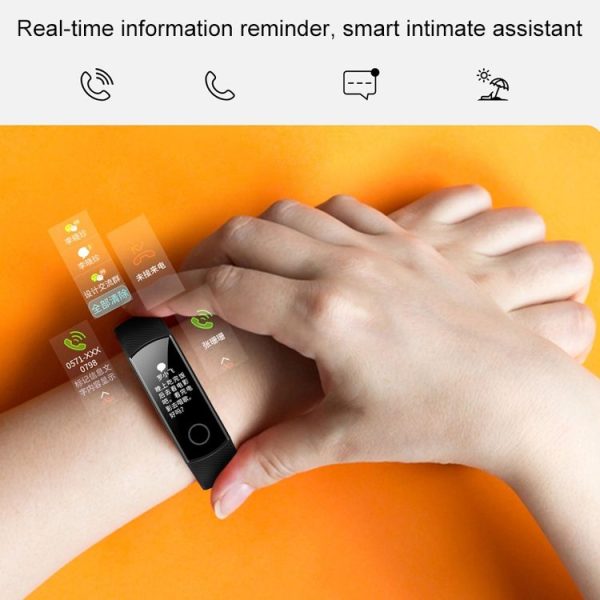 Original Huawei Honor Band 4 Standard Version Smart Bracelet, 0.95 inch OLED Color Screen, 5ATM Waterproof, Support Heart Rate Monitor / Sleep Monitor / Message Reminder (Pink) - Image 11