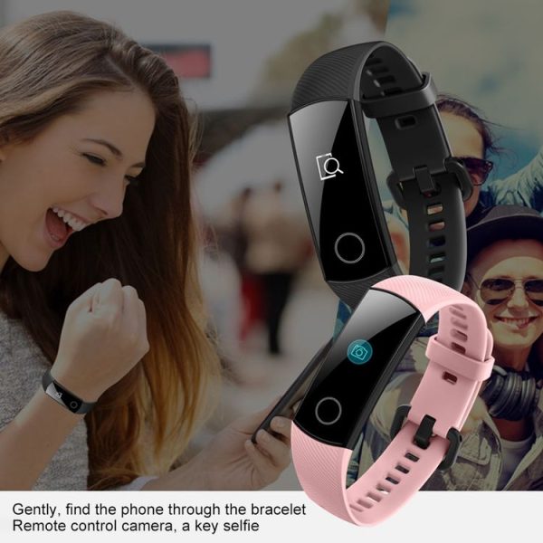 Original Huawei Honor Band 4 Standard Version Smart Bracelet, 0.95 inch OLED Color Screen, 5ATM Waterproof, Support Heart Rate Monitor / Sleep Monitor / Message Reminder (Pink) - Image 15
