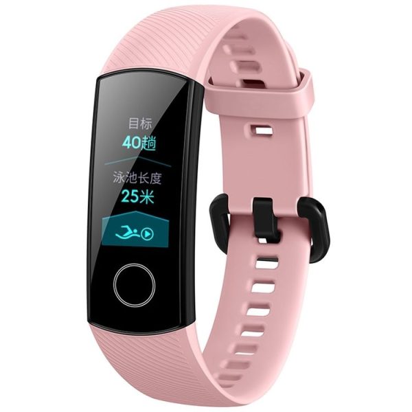 Original Huawei Honor Band 4 Standard Version Smart Bracelet, 0.95 inch OLED Color Screen, 5ATM Waterproof, Support Heart Rate Monitor / Sleep Monitor / Message Reminder (Pink) - Image 2