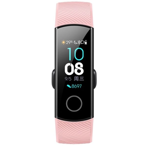 Original Huawei Honor Band 4 Standard Version Smart Bracelet, 0.95 inch OLED Color Screen, 5ATM Waterproof, Support Heart Rate Monitor / Sleep Monitor / Message Reminder (Pink) - Image 3