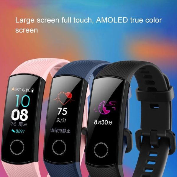 Original Huawei Honor Band 4 Standard Version Smart Bracelet, 0.95 inch OLED Color Screen, 5ATM Waterproof, Support Heart Rate Monitor / Sleep Monitor / Message Reminder (Pink) - Image 7