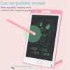 8.5-inch LCD Writing Tablet, Supports One-click Clear & Local Erase (Pink) - Image 6