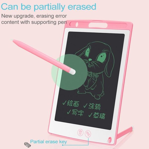 8.5-inch LCD Writing Tablet, Supports One-click Clear & Local Erase (Pink) - Image 6