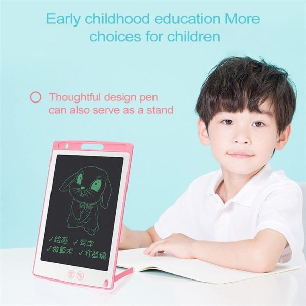 8.5-inch LCD Writing Tablet, Supports One-click Clear & Local Erase (Pink) - Image 9