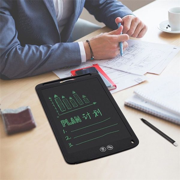 10 inch LCD Writing Tablet, Supports One-click Clear & Local Erase (Pink) - Image 10