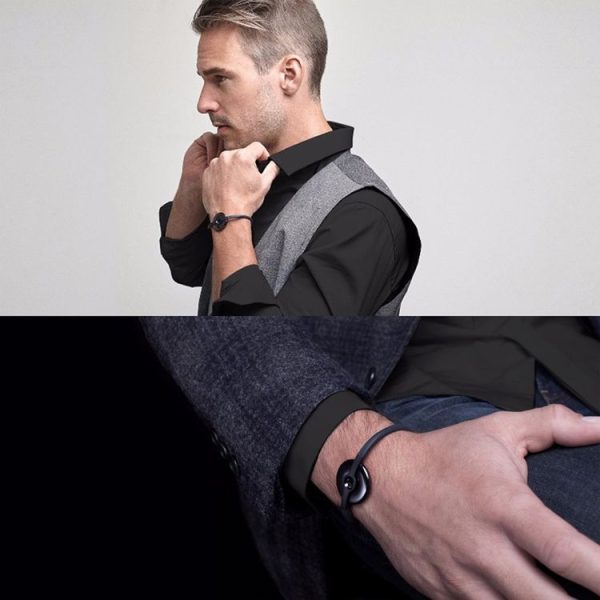 Original Xiaomi Mi Band Amazfit Equator Bluetooth 4.0 IP68 Waterproof Dustproof Wireless Charging Ceramic Body Smart Bracelet Necklace with GPS Sport Tracker & Pedometer & Sleep Monitor & Call Reminder & Vibrating Alarm Clock For Android 4.4 OS and IOS 7.0 or Above Devices (Black) - Image 12
