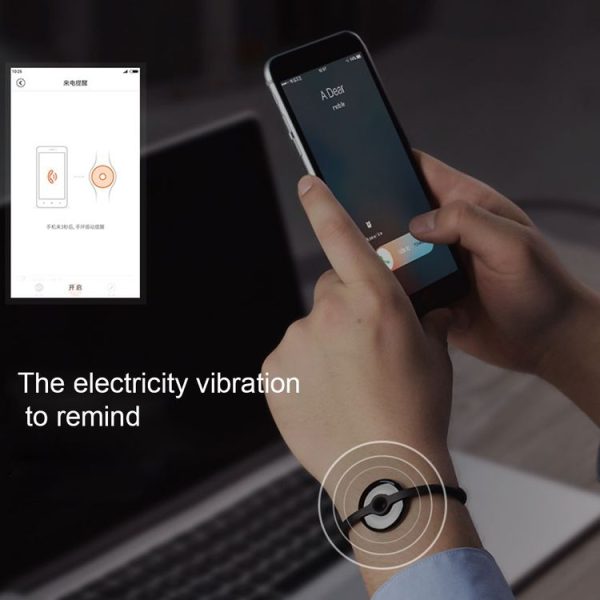 Original Xiaomi Mi Band Amazfit Equator Bluetooth 4.0 IP68 Waterproof Dustproof Wireless Charging Ceramic Body Smart Bracelet Necklace with GPS Sport Tracker & Pedometer & Sleep Monitor & Call Reminder & Vibrating Alarm Clock For Android 4.4 OS and IOS 7.0 or Above Devices (Black) - Image 9