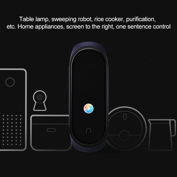 Original Xiaomi Mi Smart Band 4 NFC Smart Bracelet, 0.95 inch AMOLED Color Screen, 5 ATM Waterproof, Support Health Sports Monitoring / Mi Fit APP / NFC Payment (Black) - Image 7