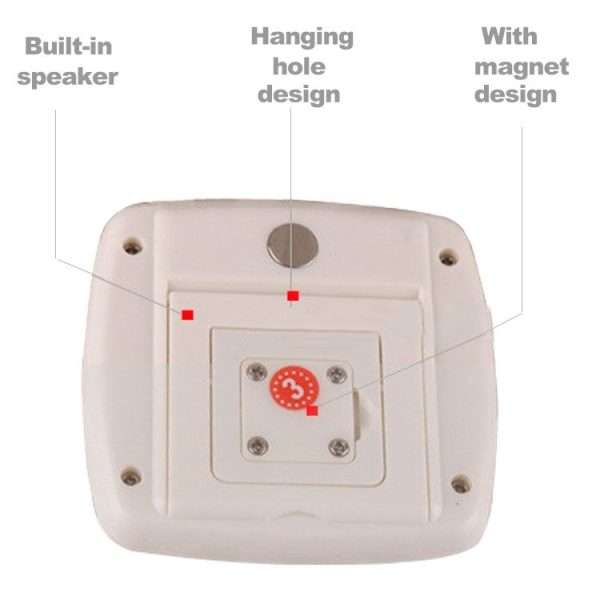 Kitchen Timer Digital Electronic Loud Alarm Magnetic Backing With Holder for Cooking Baking Sports Games Office (Blue) - Image 5