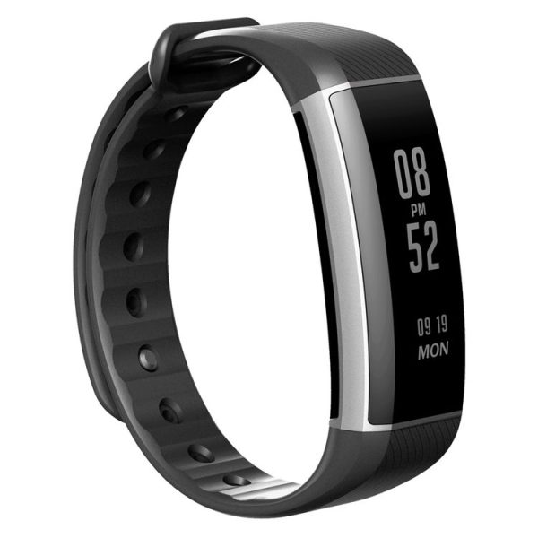 ZEBLAZE Zeband Plus IP67 Waterproof Tracker Bluetooth Smart Bracelet for iOS / Android Smart Phone, Heart Rate / Pedometer / Sedentary Reminder / Alarm Clock / SMS Reminding / Sleep Monitor (Black) - Image 3