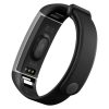 ZEBLAZE Zeband Plus IP67 Waterproof Tracker Bluetooth Smart Bracelet for iOS / Android Smart Phone, Heart Rate / Pedometer / Sedentary Reminder / Alarm Clock / SMS Reminding / Sleep Monitor (Black) - Image 5