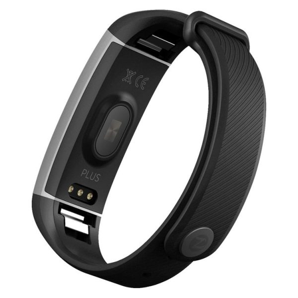 ZEBLAZE Zeband Plus IP67 Waterproof Tracker Bluetooth Smart Bracelet for iOS / Android Smart Phone, Heart Rate / Pedometer / Sedentary Reminder / Alarm Clock / SMS Reminding / Sleep Monitor (Black) - Image 5