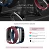ZEBLAZE Zeband Plus IP67 Waterproof Tracker Bluetooth Smart Bracelet for iOS / Android Smart Phone, Heart Rate / Pedometer / Sedentary Reminder / Alarm Clock / SMS Reminding / Sleep Monitor (Black) - Image 6