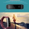 ZEBLAZE Zeband Plus IP67 Waterproof Tracker Bluetooth Smart Bracelet for iOS / Android Smart Phone, Heart Rate / Pedometer / Sedentary Reminder / Alarm Clock / SMS Reminding / Sleep Monitor (Black) - Image 8