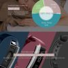 ZEBLAZE Zeband Plus IP67 Waterproof Tracker Bluetooth Smart Bracelet for iOS / Android Smart Phone, Heart Rate / Pedometer / Sedentary Reminder / Alarm Clock / SMS Reminding / Sleep Monitor (Black) - Image 9
