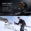 KOSPET TANK T1 1.32 inch Screen 5ATM & IP69K Waterproof Smart Watch, Support Bluetooth, Heart Rate Monitor, Blood Oxygen Monitor, Sleep Monitoring (Silver) - Image 4