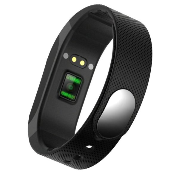 SMA-Coach 07 Fitness Tracker Bluetooth Smart Bracelet for iOS / Android Smart Phone, Heart Rate / Anti-lost / Message Push / Pedometer / Sedentary Alarm / Sleep Monitor (Black) - Image 4