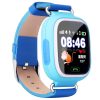 OBTNL B11 GSM GPRS GPS Locator Anti-Lost Smart Watch Tracker for iOS / Android, Leather or Plastic Band Random Delivery (Blue) - Image 3