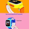 OBTNL B11 GSM GPRS GPS Locator Anti-Lost Smart Watch Tracker for iOS / Android, Leather or Plastic Band Random Delivery (Blue) - Image 9