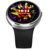 Z10 400*400 Pixel AMOLED 1.39 Inch Round Touch Screen Display Smart Watch, IP54 Waterproof, Support Pedometer / Heart Rate Monitor / GPS Navigation / Notification Remind / Call Reminder / Camera Remote Control / Calories Burned, Support Android 5.1 (Silver) - Image 3