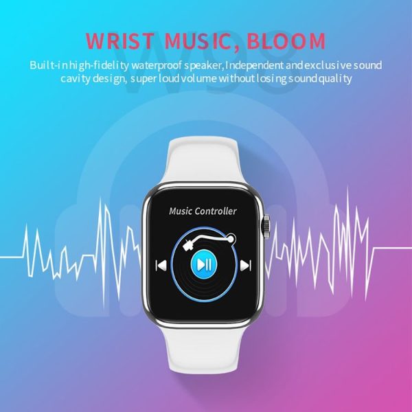 W98 1.54 Inch TFT Touch Screen IP67 Waterproof Smart Watch, Support Body Temperature Monitoring / Heart Rate Monitor / Blood Pressure Monitoring / Bluetooth Call (Black) - Image 10