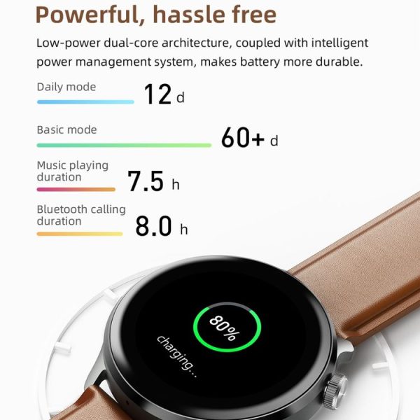 Mibro Lite 2 1.3 inch AMOLED 2ATM Waterproof Bluetooth Smart Watch, Support 60 Sport Modes (Black) - Image 11