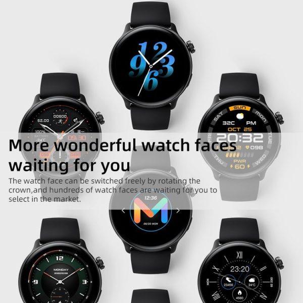 Mibro Lite 2 1.3 inch AMOLED 2ATM Waterproof Bluetooth Smart Watch, Support 60 Sport Modes (Black) - Image 12