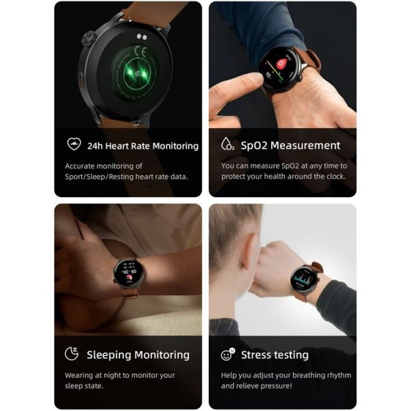 Mibro Lite 2 1.3 inch AMOLED 2ATM Waterproof Bluetooth Smart Watch, Support 60 Sport Modes (Black) - Image 14