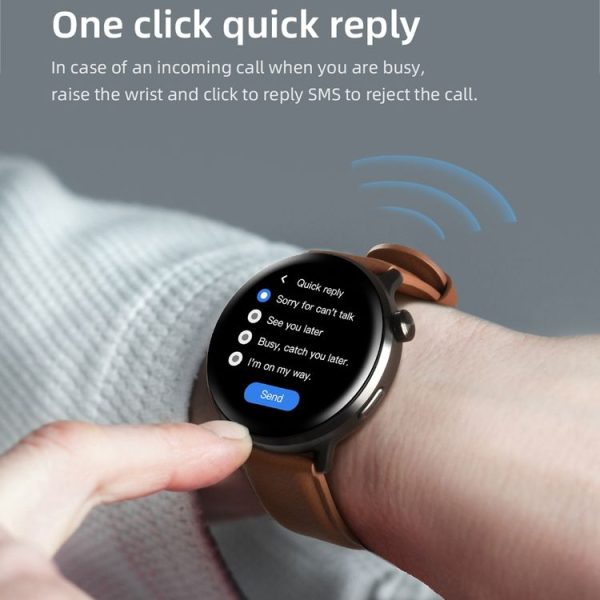 Mibro Lite 2 1.3 inch AMOLED 2ATM Waterproof Bluetooth Smart Watch, Support 60 Sport Modes (Black) - Image 5