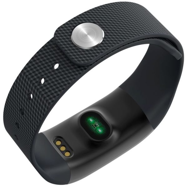 A09 0.66 inch OLED Screen Bluetooth 4.0 IP67 Waterproof Smart Bracelet with TPU Wrist Strap & Touch Press Key & Blood Oxygen / Blood Pressure / Heart Rate Monitor & Pedometer & Sleep Monitor & Call / SMS Information Reminder & Phone Anti-lost Function (Champagne Gold) - Image 4