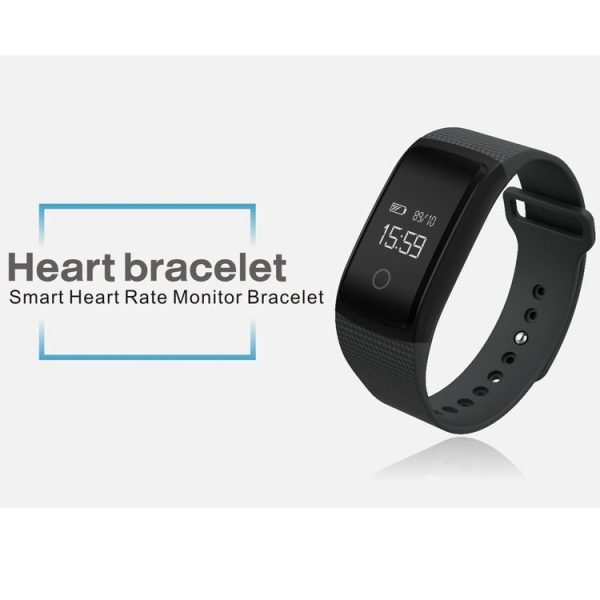 A09 0.66 inch OLED Screen Bluetooth 4.0 IP67 Waterproof Smart Bracelet with TPU Wrist Strap & Touch Press Key & Blood Oxygen / Blood Pressure / Heart Rate Monitor & Pedometer & Sleep Monitor & Call / SMS Information Reminder & Phone Anti-lost Function (Champagne Gold) - Image 8
