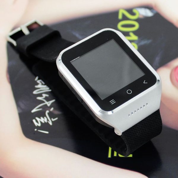 S8 Plus 1.54 inch Touch Screen Bluetooth 4.0 Android 5.1 OS MTK6580 Quad Core 1.3GHz Waterproof Smart Bracelet Watch Phone with 2MP Front Camera & SIM Card Slot, Support GPS, WiFi, Bluetooth, RAM: 1GB, ROM: 16GB, Network: 3G / 2G (Black) - Image 4