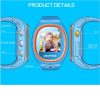 ZGPAX S866A 1.22 inch IPS Screen Lovely Children Smartwatch GPS Tracking Watch, Support SIM Card, 2G Network, Accurate Positioning, HD Voice Call, Pedometer, Alarm Clock, Family Number Speed Dial (Blue) - Image 21