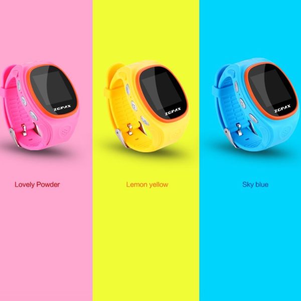 ZGPAX S866A 1.22 inch IPS Screen Lovely Children Smartwatch GPS Tracking Watch, Support SIM Card, 2G Network, Accurate Positioning, HD Voice Call, Pedometer, Alarm Clock, Family Number Speed Dial (Blue) - Image 3
