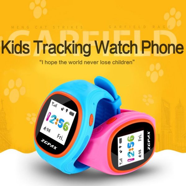 ZGPAX S866A 1.22 inch IPS Screen Lovely Children Smartwatch GPS Tracking Watch, Support SIM Card, 2G Network, Accurate Positioning, HD Voice Call, Pedometer, Alarm Clock, Family Number Speed Dial (Blue) - Image 5