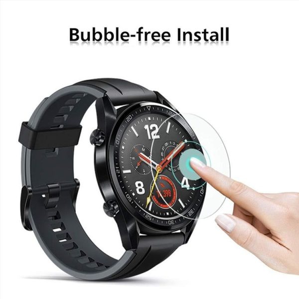 50 PCS 32mm Diametral Universal Tempered Glass Film for Galaxy, LG, Sony, Huawei, Garmin - Image 3