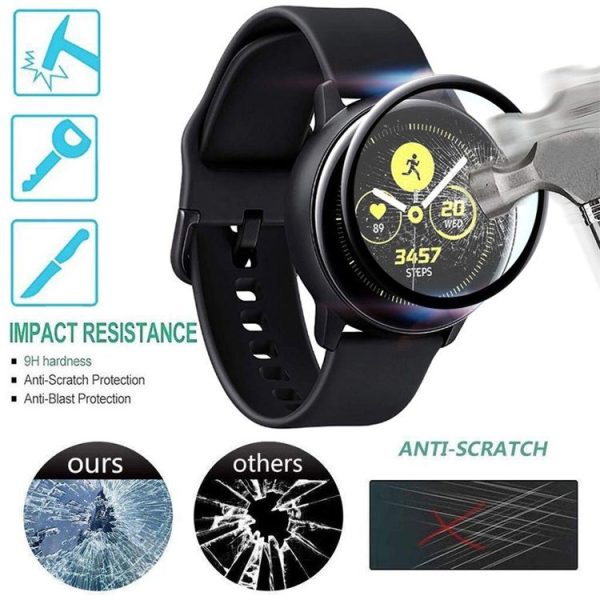 50 PCS For Galaxy Watch R500 0.26mm 2.5D Tempered Glass Film - Image 4
