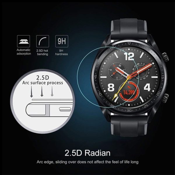 50 PCS For Garmin Forerunner 225 0.26mm 2.5D Tempered Glass Film - Image 4