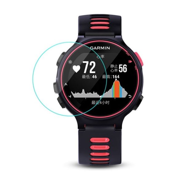50 PCS For Garmin Forerunner 645 0.26mm 2.5D Tempered Glass Film - Image 2