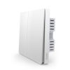 Original Xiaomi Aqara Smart Light Control Double Key Wall Switch (ZigBee Version), Work with Xiaomi Multifunctional Gateway (CA1001) Mihome APP Control (White) - Image 3